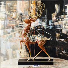 Tượng Hươu Trường Thọ Trang Trí Để Bàn Phong Thủy Mới