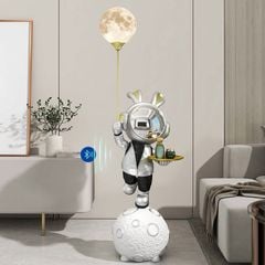 Mô Hình Trang Trí Thỏ Phi Hành Gia