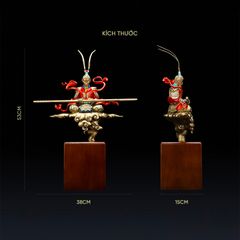 Tượng Đồng Tôn Ngộ Không Ngồi Thiền - Tĩnh Tại