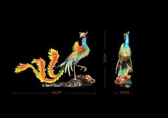 Phượng Hoàng Phong Thủy Bằng Đồng