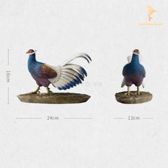 Gà Lôi Tai Nâu - Tượng Đồng Gà Quý Trung Hoa