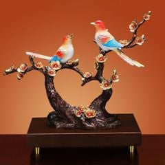 Tượng Đồng Cao Câp - Uyên Ương Song Hỉ