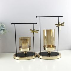 Trang Trí Để Bàn - Cốc Nến Chuồn Chuồn