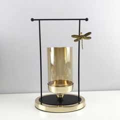 Trang Trí Để Bàn - Cốc Nến Chuồn Chuồn