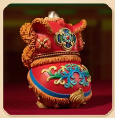 Tượng Đồng Phong Thủy- Tượng Lân Cát Tường Như Ý