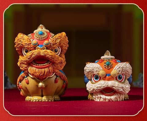 Tượng Đồng Phong Thủy- Tượng Lân Cát Tường Như Ý