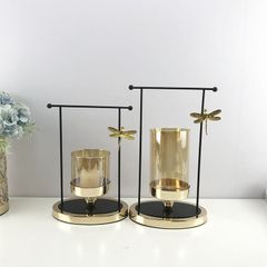 Trang Trí Để Bàn - Cốc Nến Chuồn Chuồn