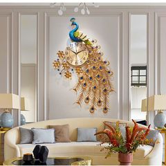 Đồng Hồ Treo Tường - Tranh Đồng Hồ Con Công