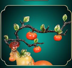 Hồ Lô Quả Hồng May Mắn