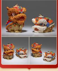 Tượng Đồng Phong Thủy- Tượng Lân Cát Tường Như Ý