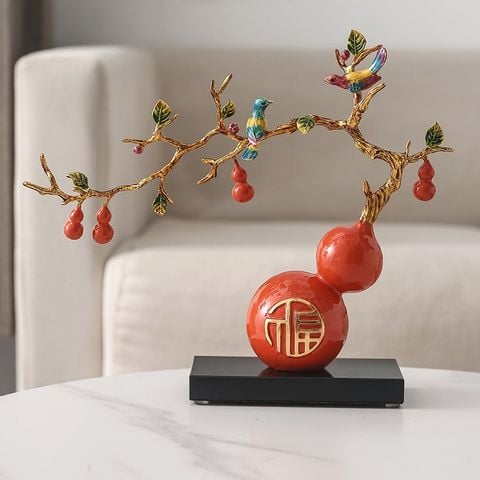 Tượng Đồng Phong Thủy - Hồ Lô Để Bàn