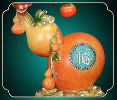 Hồ Lô Quả Hồng May Mắn