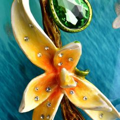 Trang Trí Để Bàn - Bình Ngân Hoa Thủy Tinh