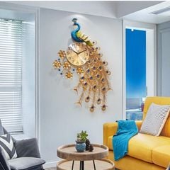 Đồng Hồ Treo Tường - Tranh Đồng Hồ Con Công