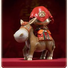Tượng Đồng Trang Trí - Tân Lang Đón Tân Nương