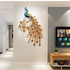 Đồng Hồ Treo Tường - Tranh Đồng Hồ Con Công