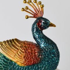 Trang Trí Để Bàn - Ngọc Khổng Tước Cát Tường