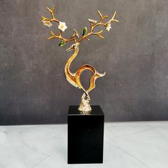 Trang Trí Để Bàn - Hươu Đá
