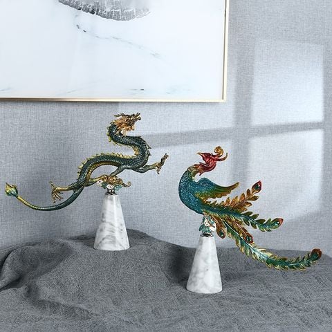 Trang Trí Để Bàn - Uyên Ương Long Phụng