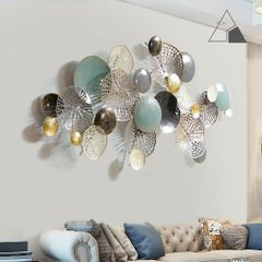 Tranh sắt lá sen mùa thu - Decor treo tường