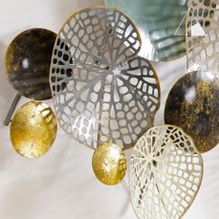 Tranh sắt lá sen mùa thu - Decor treo tường