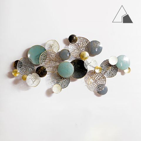 Tranh sắt lá sen mùa thu - Decor treo tường