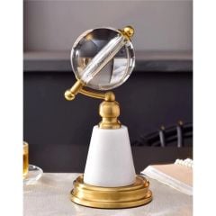 Đồng Hồ Để Bàn Trang trí, Quả Cầu Thủy Tinh Để Bàn Sang Trọng