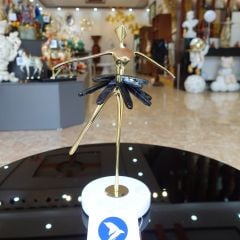 Bộ Tượng Trang Trí Vũ Công Ba Lê Đen