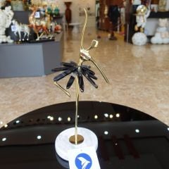 Bộ Tượng Trang Trí Vũ Công Ba Lê Đen