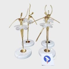 Bộ Bốn Tượng Đồng Vũ Công Múa Ba Lê - Nghệ Thuật Đẳng Cấp