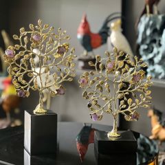 Trang Trí Để Bàn Hiện Đại - Cây Lộc Vàng