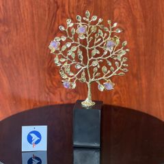 Trang Trí Để Bàn Hiện Đại - Cây Lộc Vàng