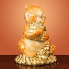 Tượng Hổ Bằng Đồng - Hổ Tài Lộc