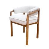  New Design Wood Chair With Soft Cushion 