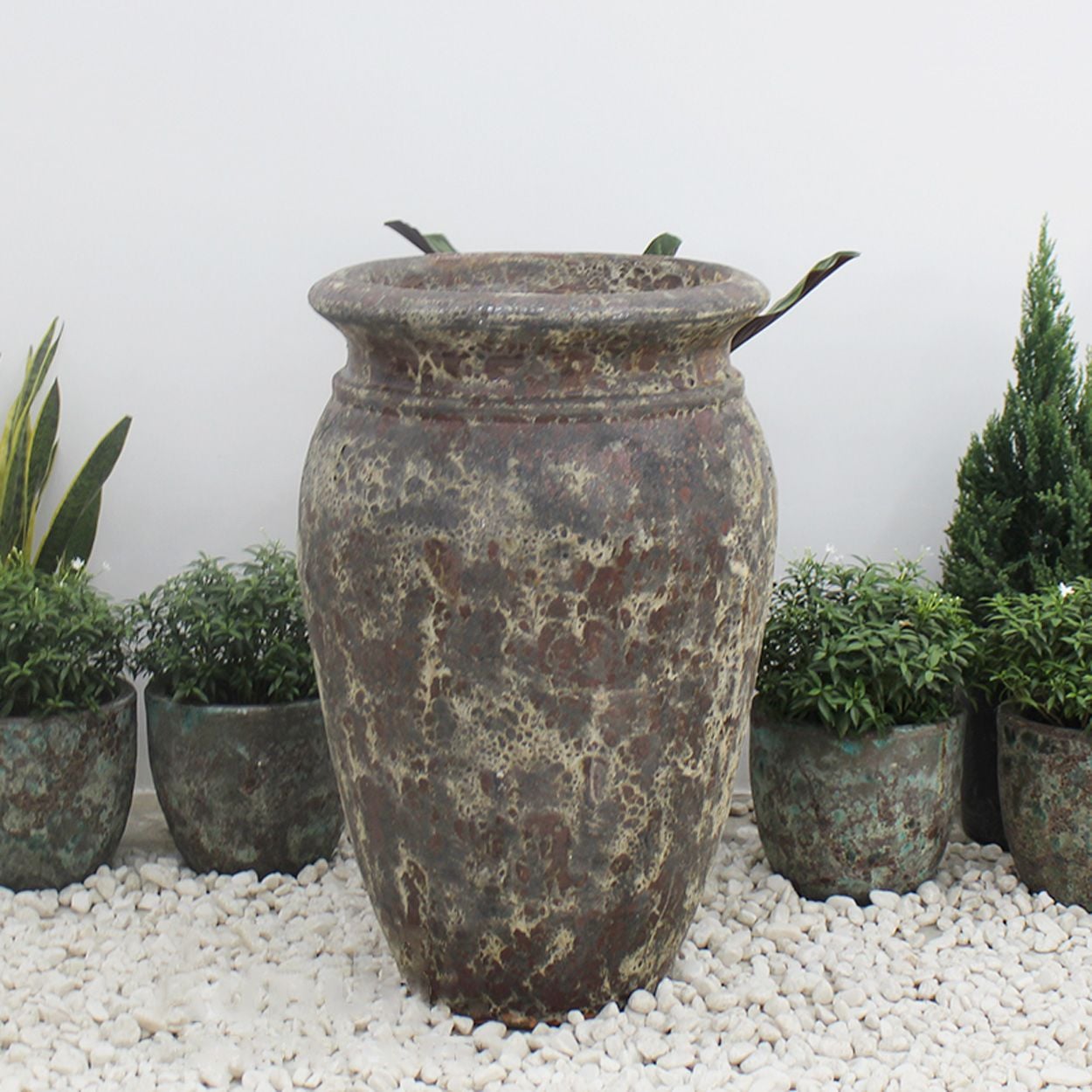  Antique-Inspired Ceramic Vase Planter | AUV027 