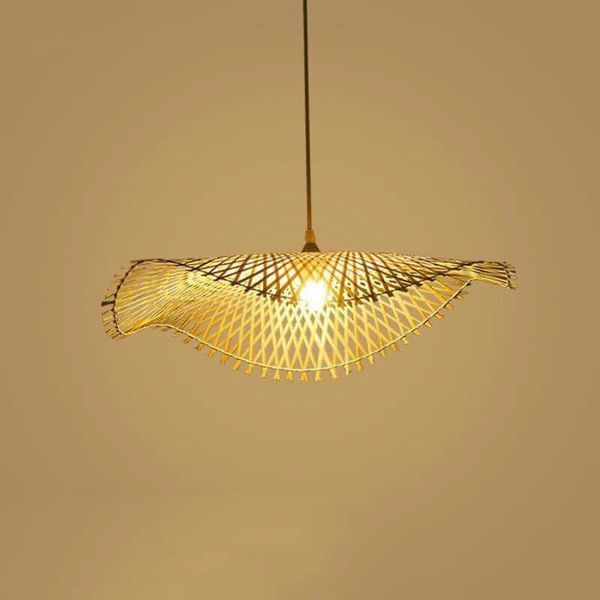 Bamboo Pendant Lampshade AUW038