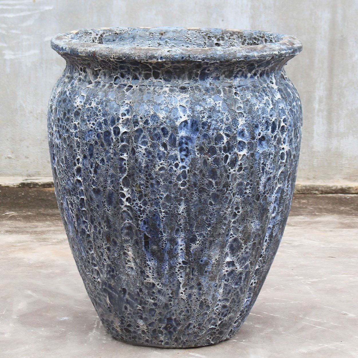  Blue Lava Ceramic Pot | AUP036 