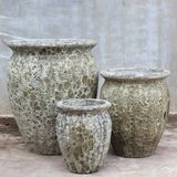  Blue Lava Ceramic Pot | AUP036 