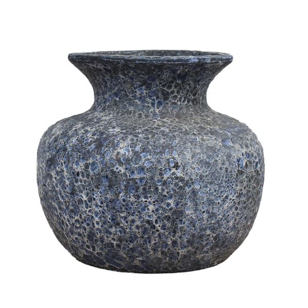 Blue Lava Ceramic Vase AUP037 - 1