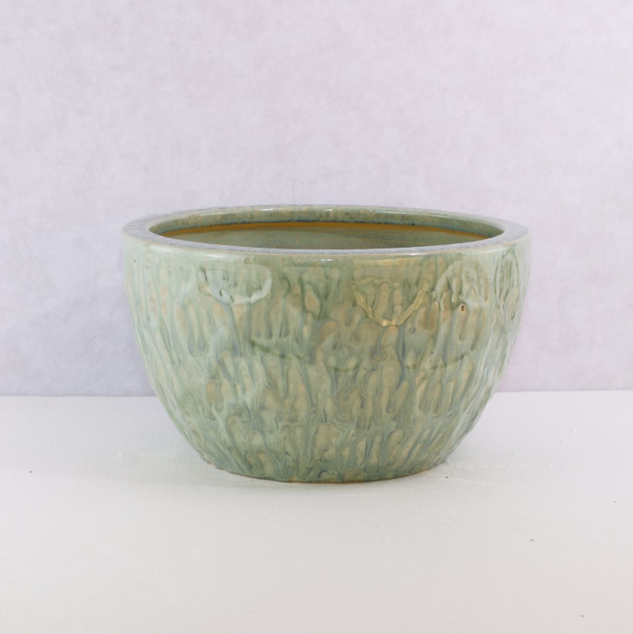  Blue Marble Ceramic Planter | AUD049 