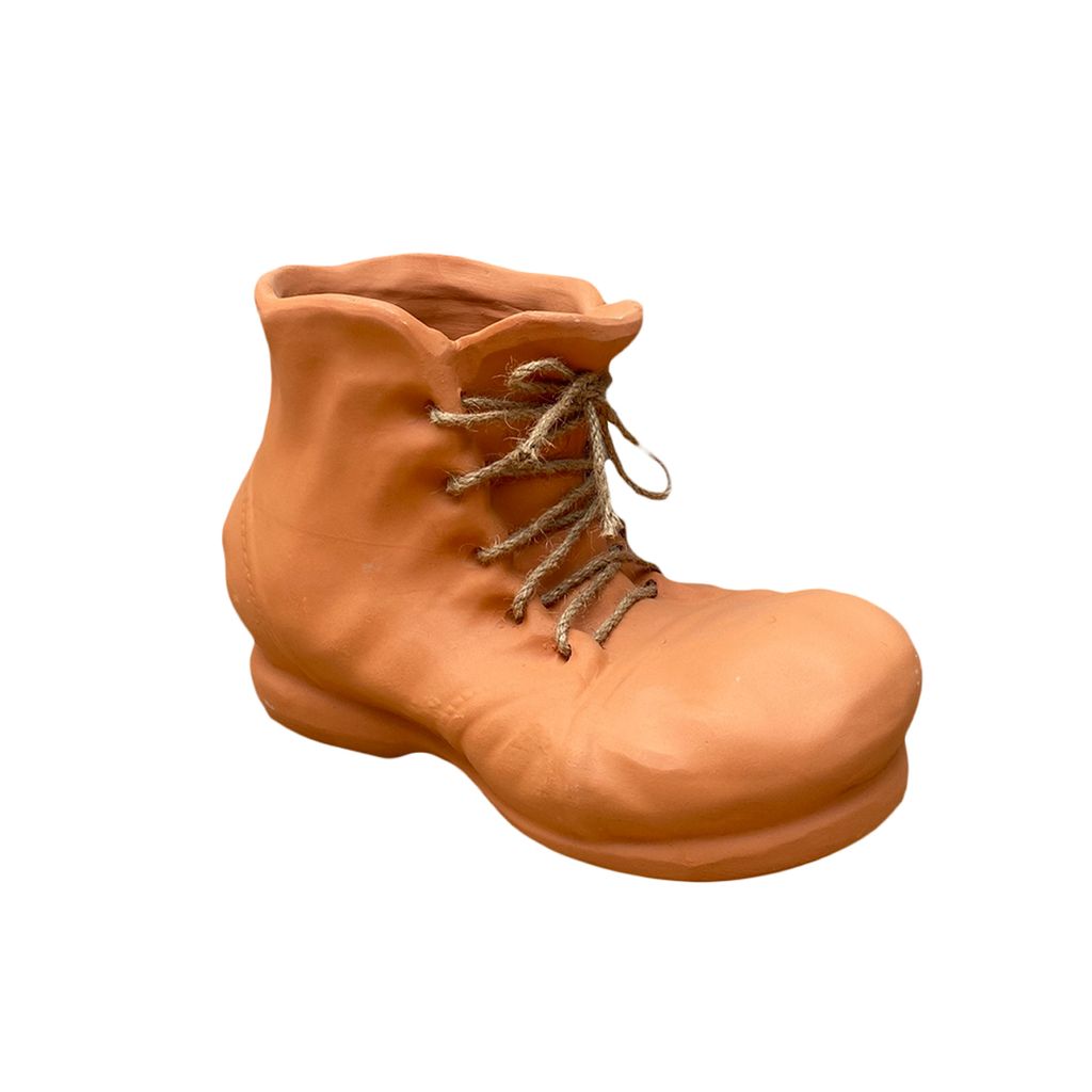 Boot-Shaped Terracotta Decorative Pot | AUT045 