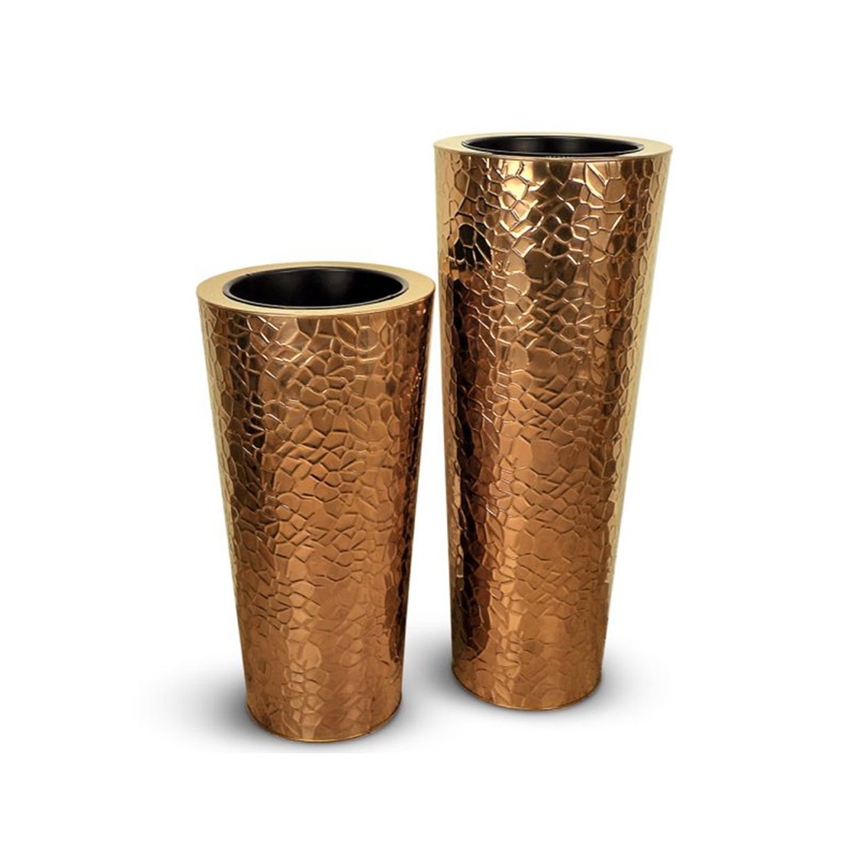  Bronze Textured Stainless Steel Planter | AUM005 