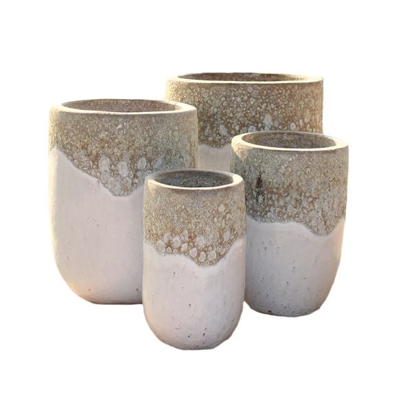 Bubbling Ceramic Planter AUV074 - 3