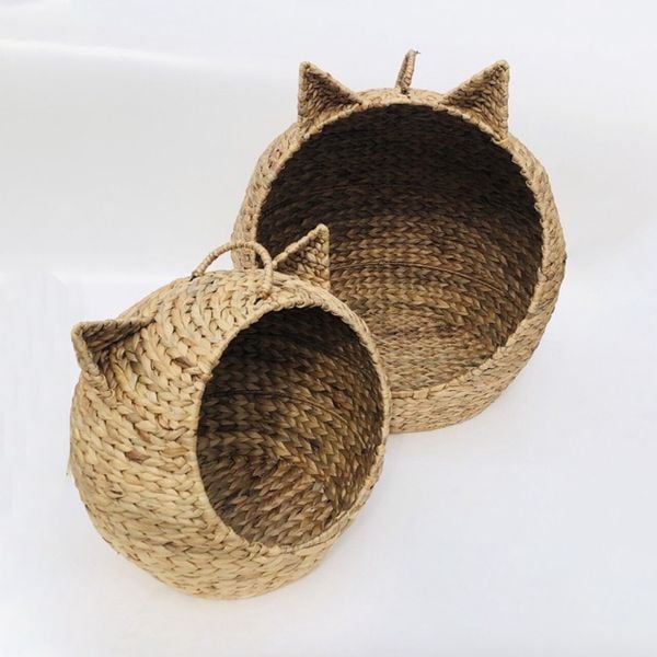 Cat Bed Basket Set AUW037