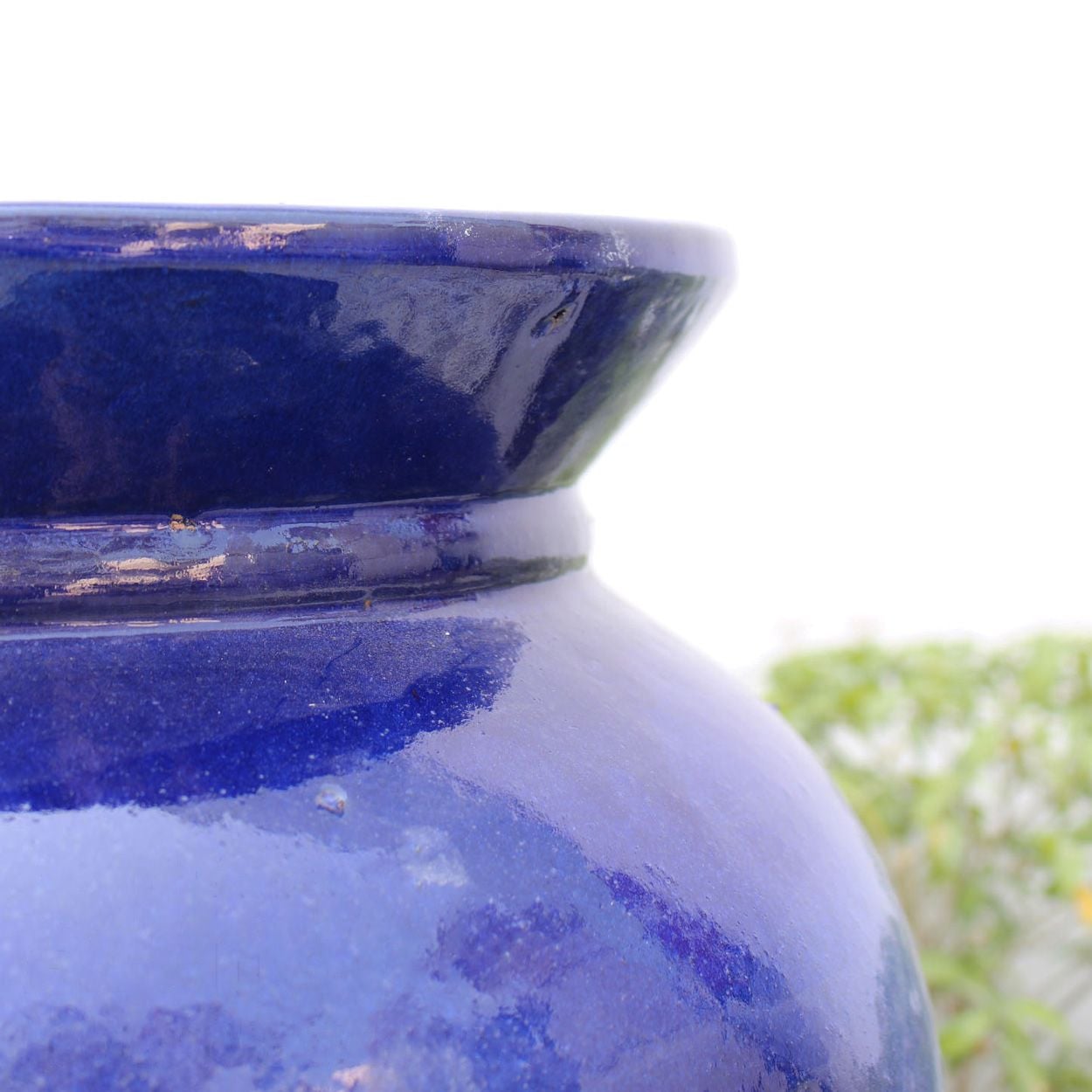  Ceramic Blue Water Jar Planter | AUD021 