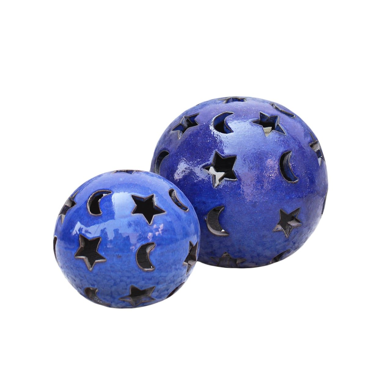  Ceramic Moon and Star Decorative Globes | AUD034 