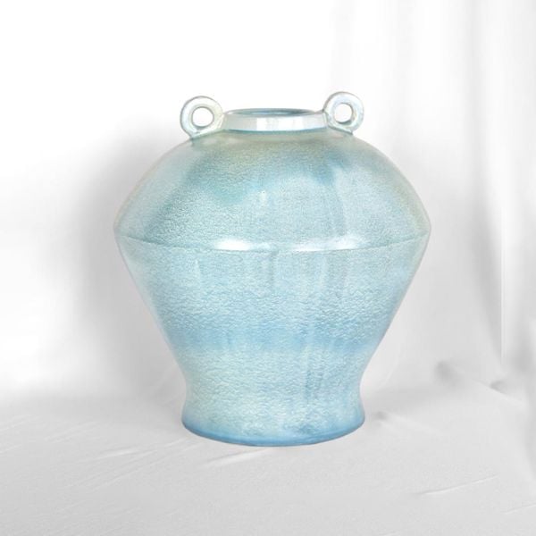Ceramic Planter with Handle Rings AUD070 - 1