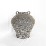  Ceramic Decorative Pot with Handle Rings | AUD070 