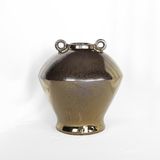 Ceramic Decorative Pot with Handle Rings | AUD070 