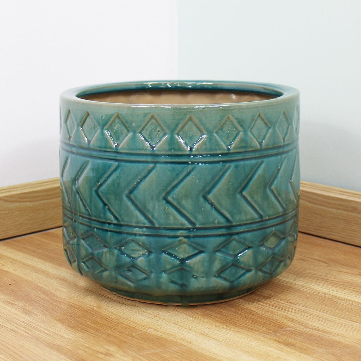  Cylinder Indoor Ceramic With Plate | AUD015 
